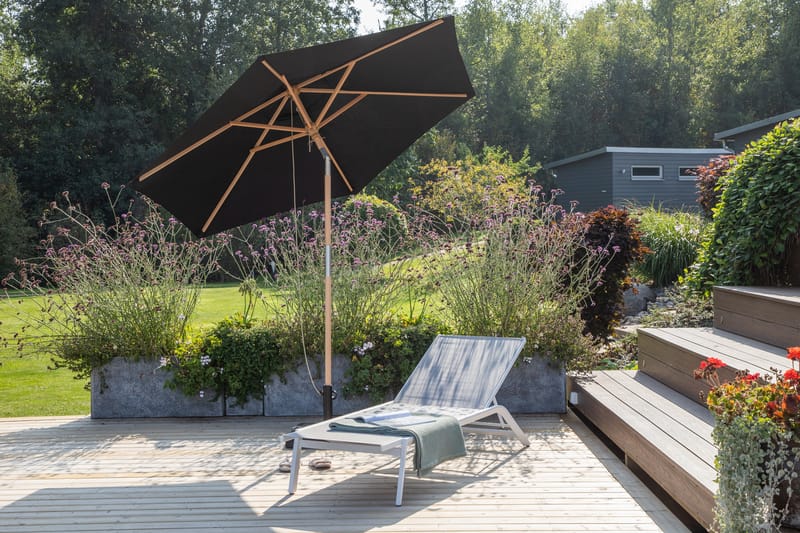 Corypho Parasol 250 cm Sort - Venture Home - Parasoller