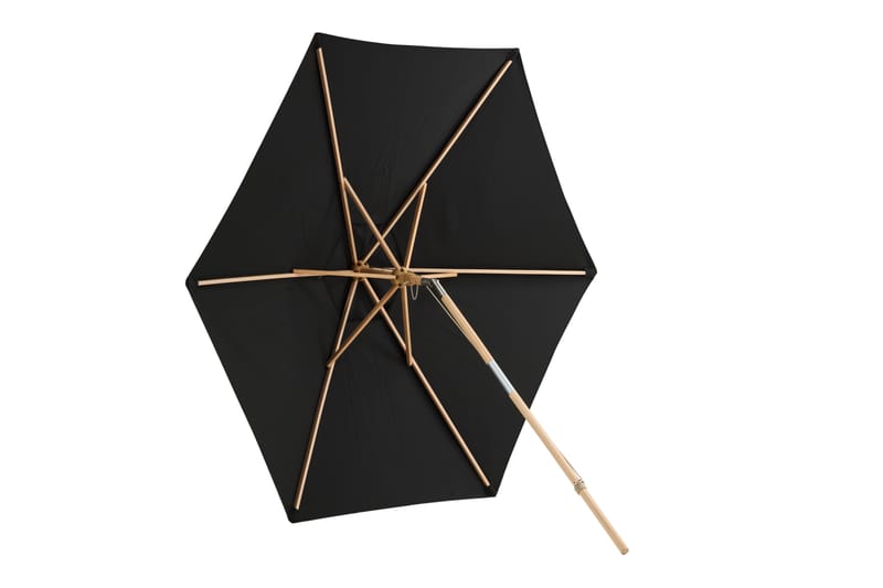 Corypho Parasol 250 cm Sort - Venture Home - Parasoller