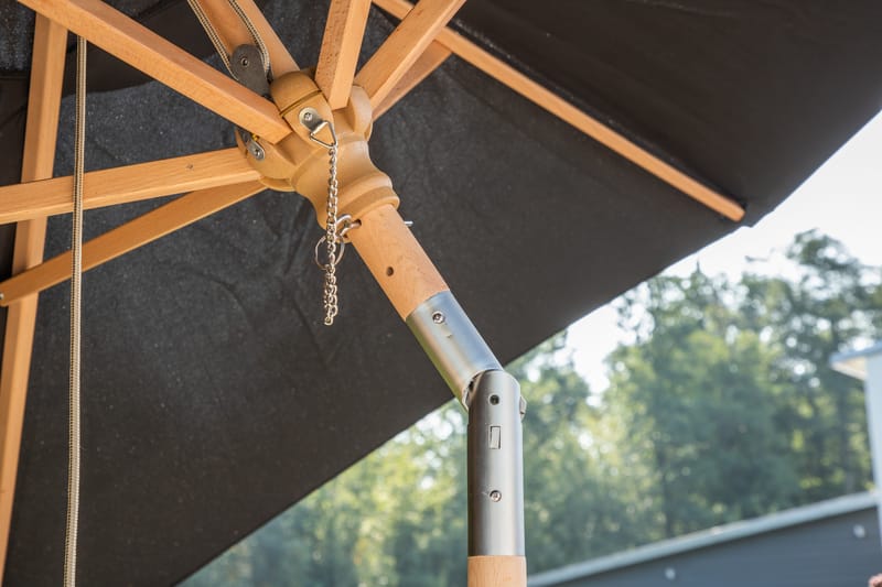 Corypho Parasol 250 cm Sort - Venture Home - Parasoller
