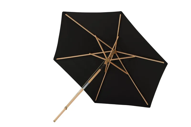 Corypho Parasol 250 cm - Sort - Havemøbler - Solafskærmning - Parasoller