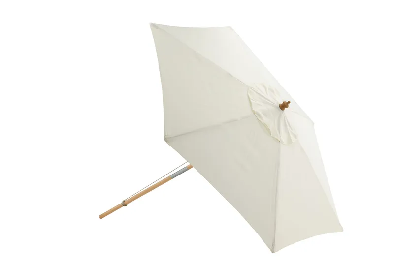 Corypho Parasol 250 cm - Hvid - Havemøbler - Solafskærmning - Parasoller
