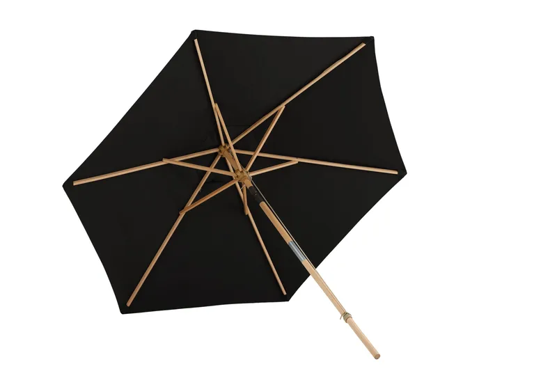 Corypho Parasol 250 cm - Sort - Havemøbler - Solafskærmning - Parasoller