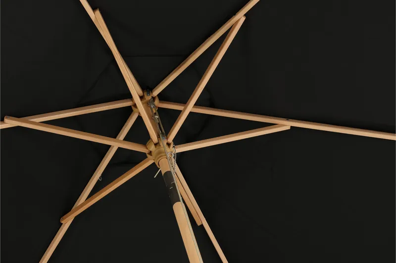 Corypho Parasol 250 cm - Sort - Havemøbler - Solafskærmning - Parasoller