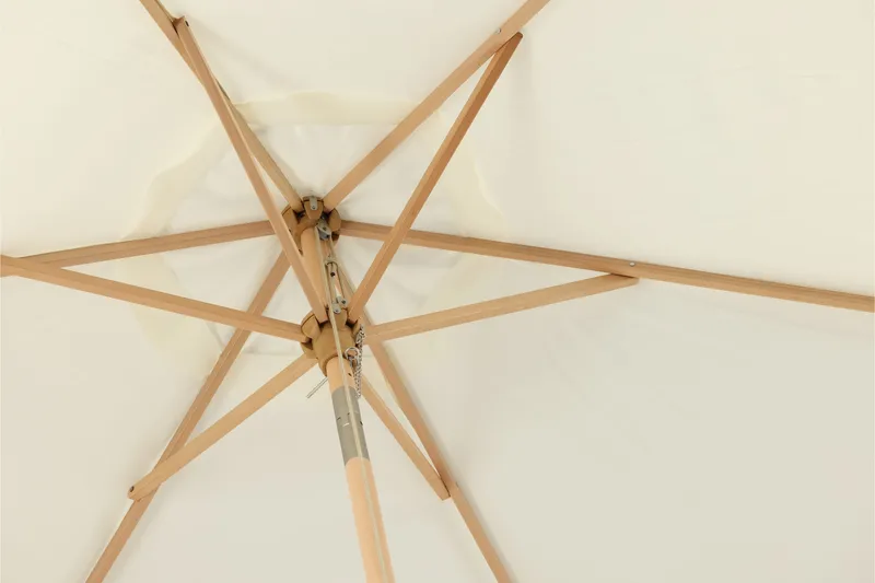 Corypho Parasol 250 cm - Hvid - Havemøbler - Solafskærmning - Parasoller