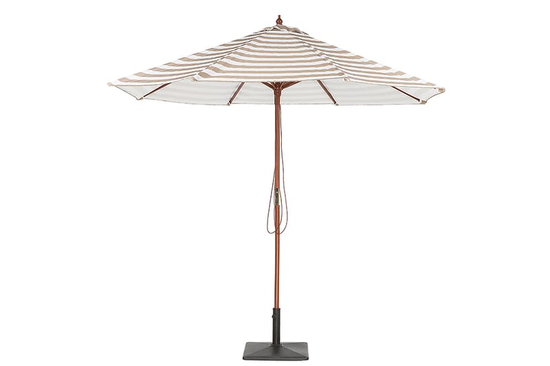 Ferentillo Parasol 245 cm - Beige - Havemøbler - Solafskærmning - Parasoller - Balkonparasol