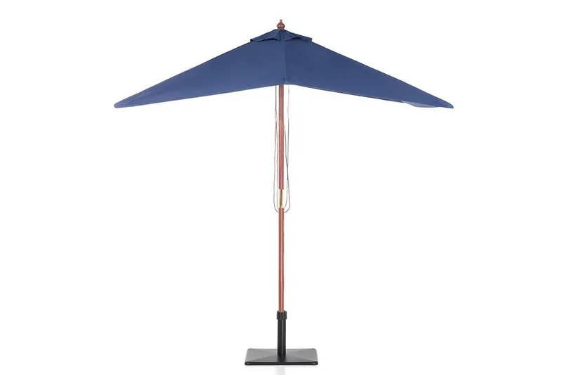 Flamenco Parasol 244 cm - Blå - Havemøbler - Solafskærmning - Parasoller - Balkonparasol