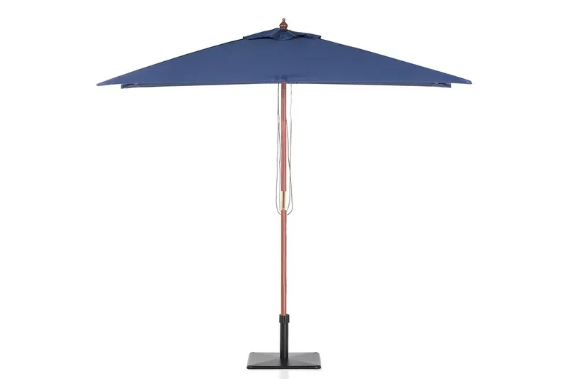 Flamenco Parasol 244 cm - Blå - Havemøbler - Solafskærmning - Parasoller - Balkonparasol