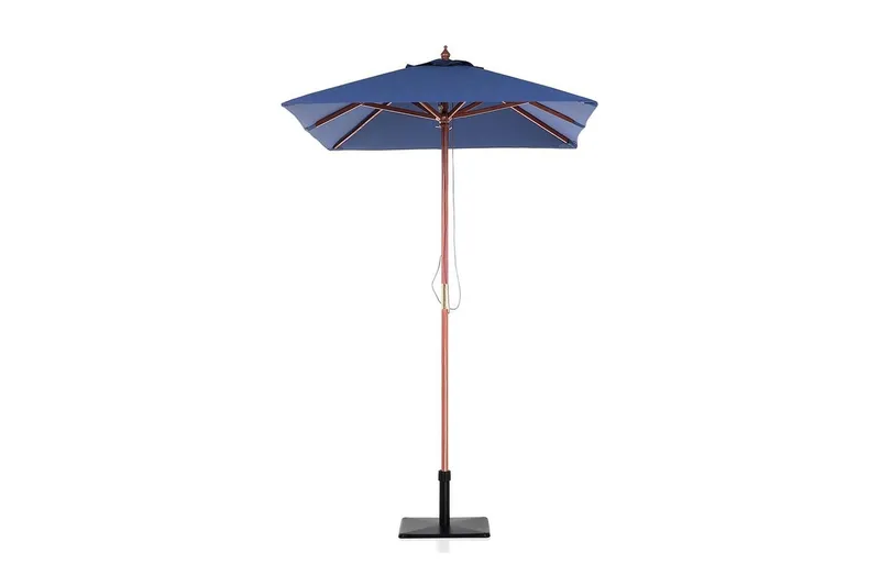 Flamenco Parasol 244 cm - Blå - Havemøbler - Solafskærmning - Parasoller - Balkonparasol