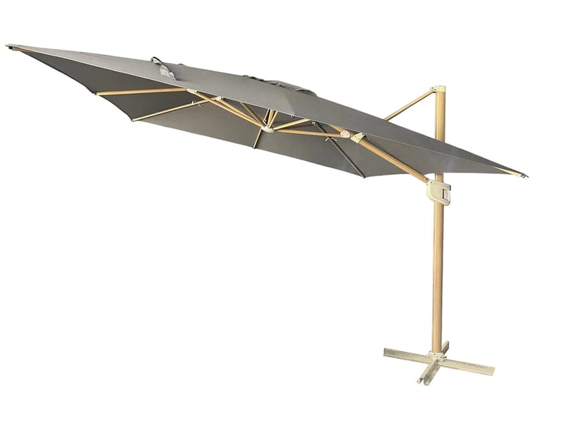 Hillerstorp Sidewinder Parasol 300 cm - Grå - Havemøbler - Solafskærmning - Parasoller - Hængeparasol