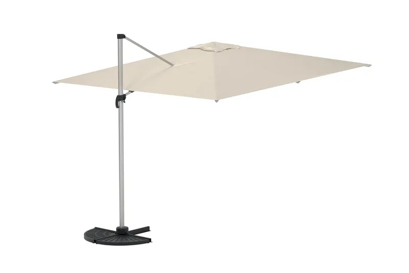 Ita parasol 294×294 cm udendørs - Lys gul - Havemøbler - Solafskærmning - Parasoller - Hængeparasol