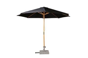 Ixos Parasol 300 cm Sort/natur