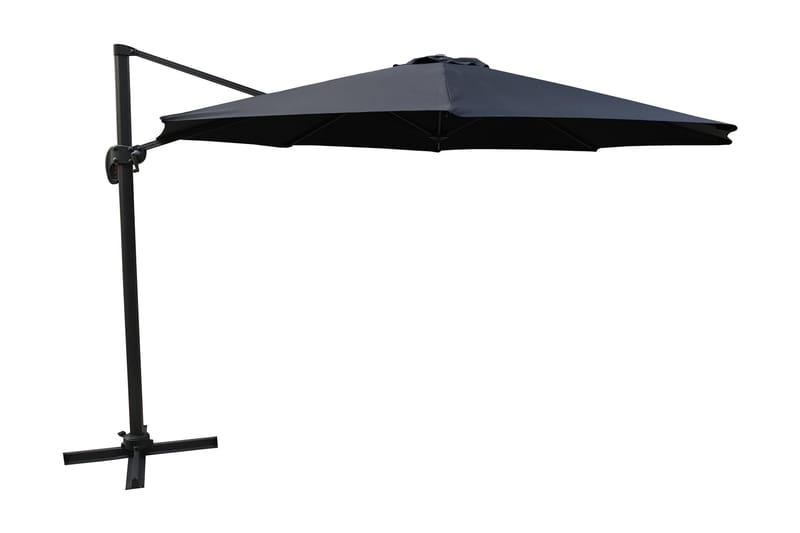 Leeds Parasol 350 cm Sort - Venture Home - Parasoller