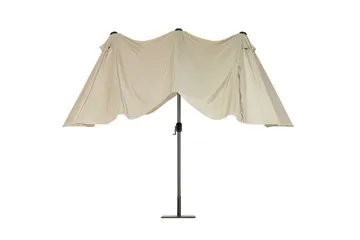 Leppin Parasol - Beige - Havemøbler - Solafskærmning - Parasoller - Balkonparasol