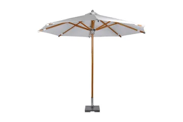 Lyon Parasol 300 cm Olefin Offwhite - Fritab - Havemøbler - Solafskærmning - Parasoller - Baliparasol