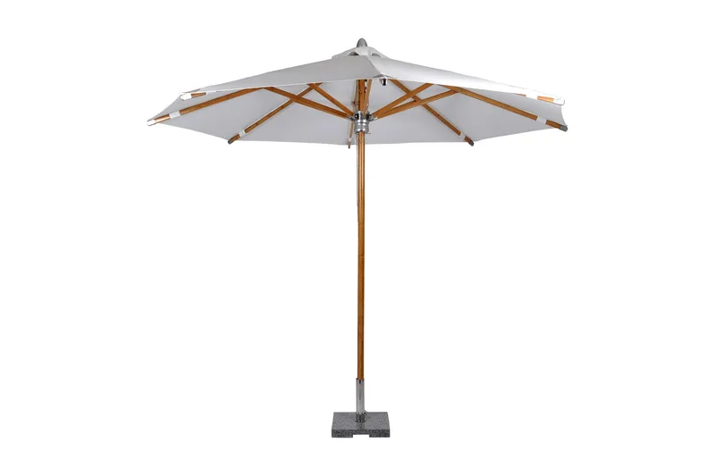 Lyon Parasol 300 cm Olefin Offwhite, Fritab