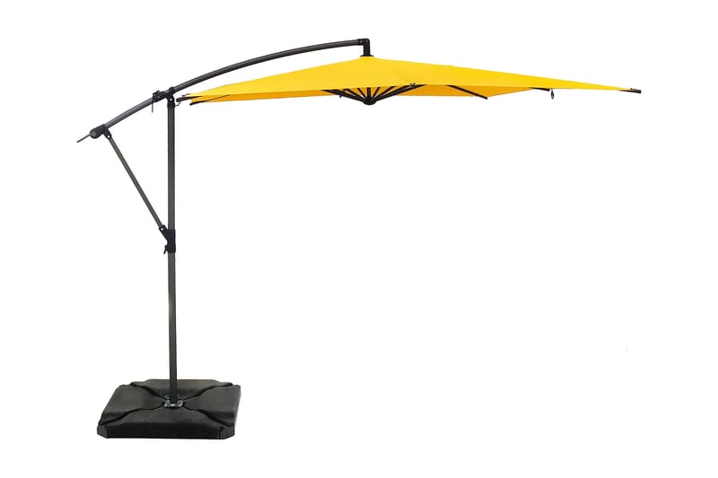 Malta Parasol 3m Grå - Havemøbler - Solafskærmning - Parasoller