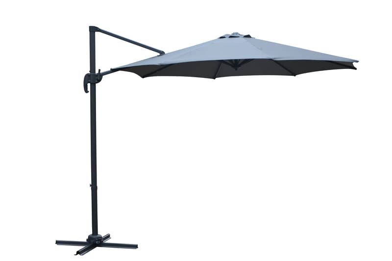 Miami Hængeparasol Ø3 m, Grå