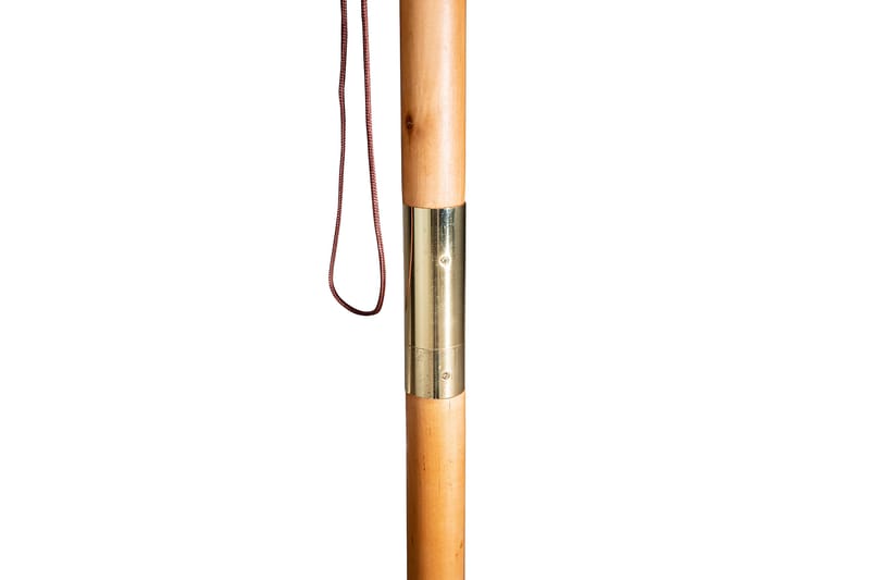 Naxos Parasol Ø300 cm Sort/Natur - Venture Home - Havemøbler - Solafskærmning - Parasoller - Baliparasol