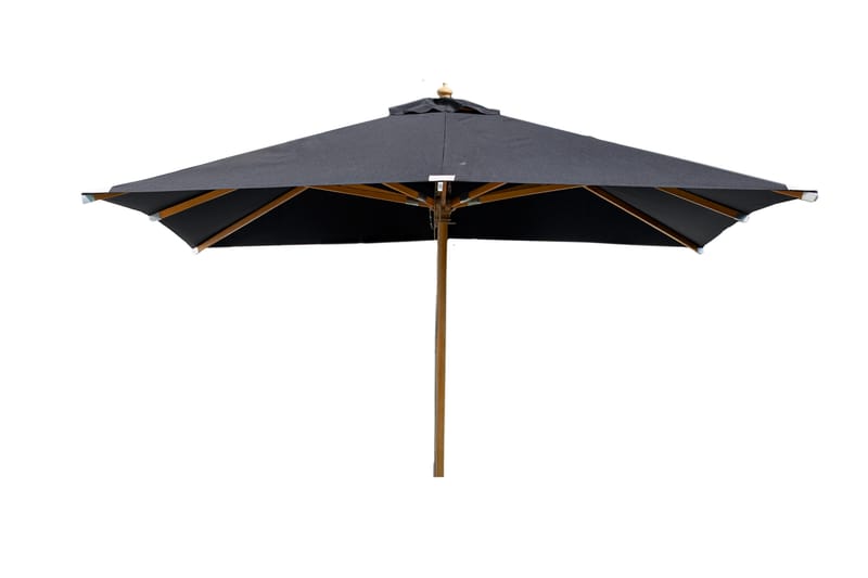 Naxos Parasol 300 cm Sort/Natur - Venture Home - Parasoller