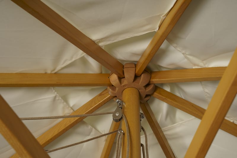 Naxos Parasol 300 cm - Beige - Havemøbler - Solafskærmning - Parasoller