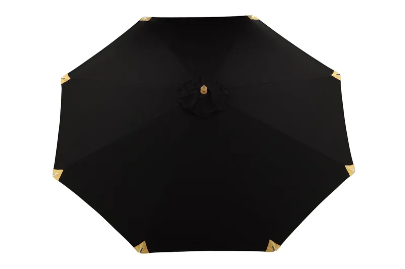 Nypo Parasol 330 cm - Sort - Havemøbler - Solafskærmning - Parasoller