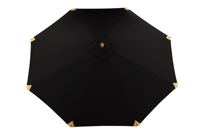 Nypo Parasol 330 cm - Sort - Havemøbler - Solafskærmning - Parasoller