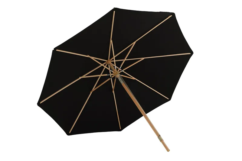 Nypo Parasol 330 cm - Sort - Havemøbler - Solafskærmning - Parasoller