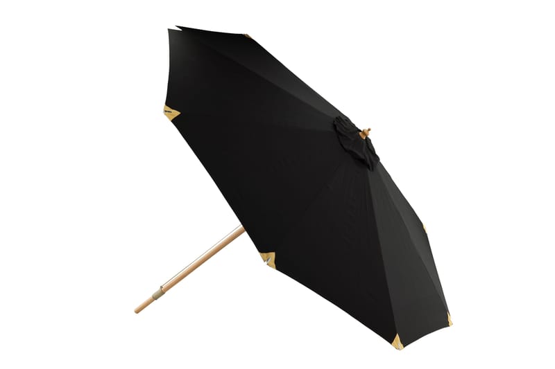 Nypo Parasol 330 cm - Sort - Havemøbler - Solafskærmning - Parasoller