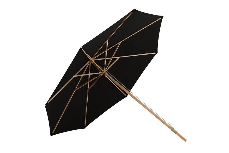 Nypo Parasol 330 cm - Sort - Havemøbler - Solafskærmning - Parasoller