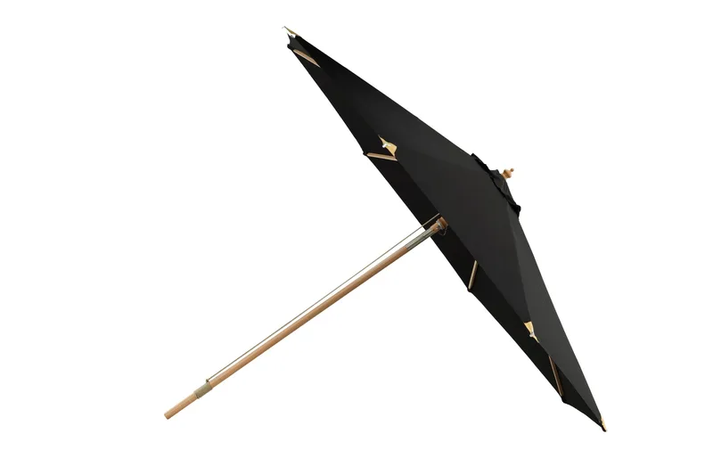 Nypo Parasol 330 cm - Sort - Havemøbler - Solafskærmning - Parasoller