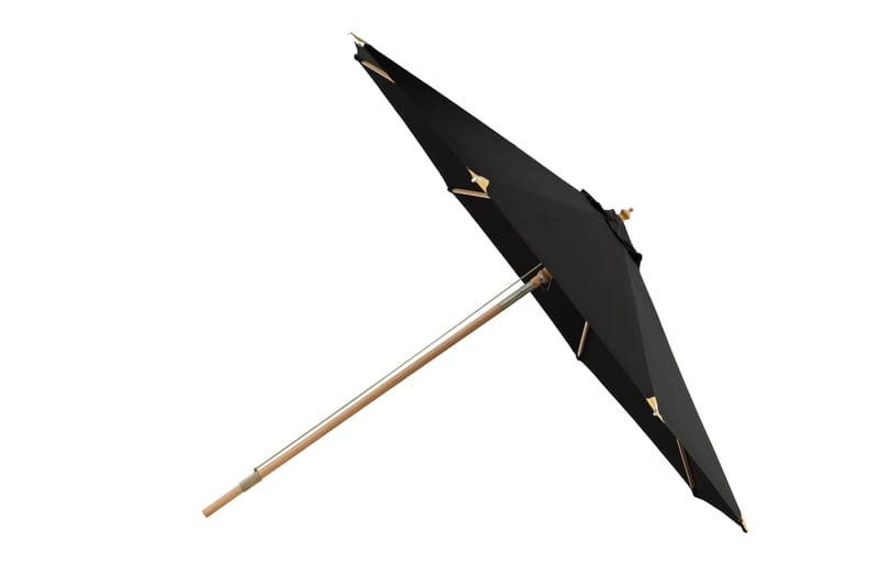 Nypo Parasol 330 cm - Sort - Havemøbler - Solafskærmning - Parasoller
