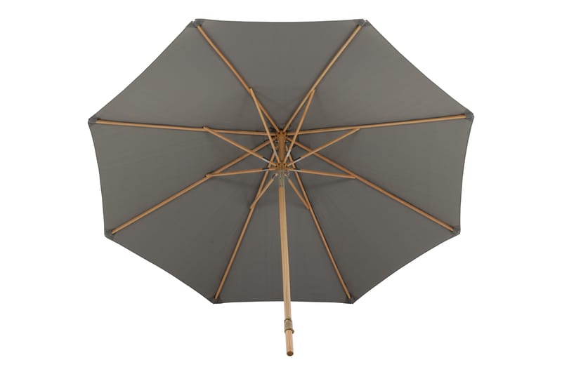 Nypo Parasol 330 cm - Grå - Havemøbler - Solafskærmning - Parasoller