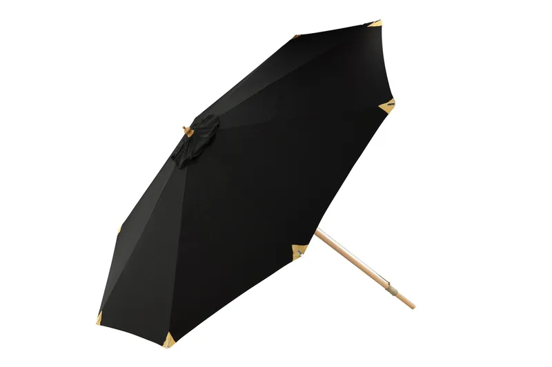 Nypo Parasol 330 cm - Sort - Havemøbler - Solafskærmning - Parasoller