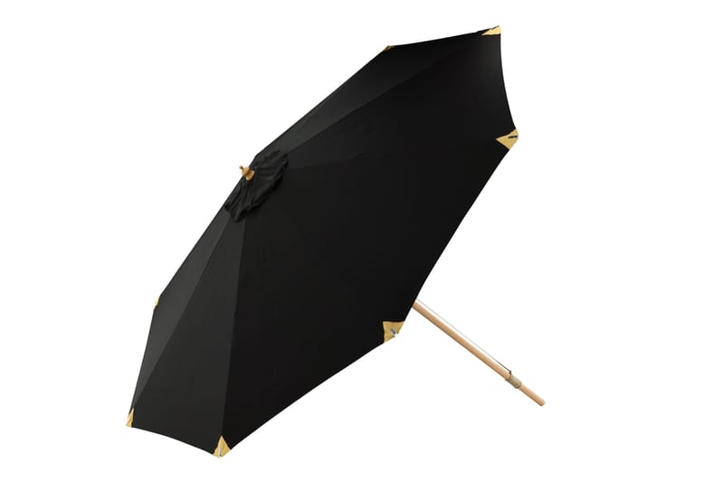 Nypo Parasol 330 cm - Sort - Havemøbler - Solafskærmning - Parasoller