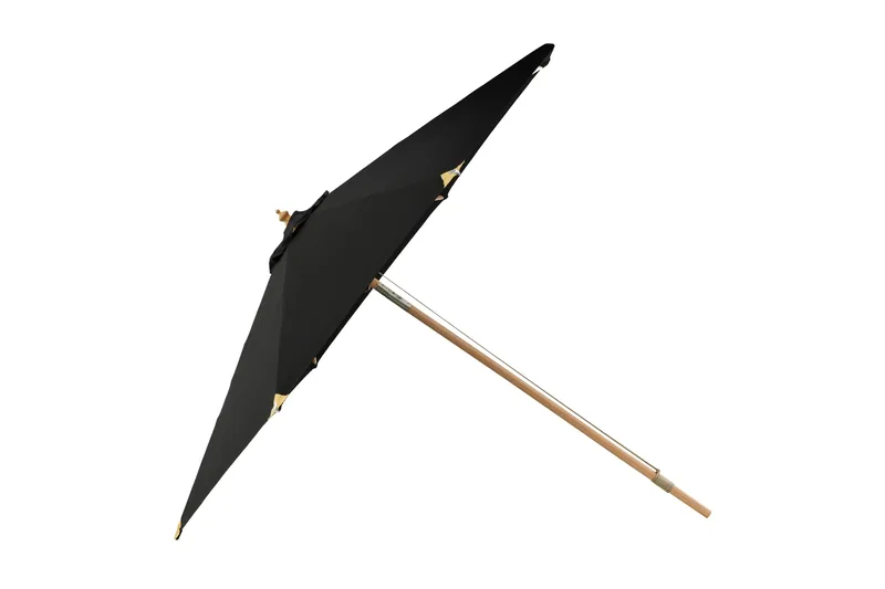 Nypo Parasol 330 cm - Sort - Havemøbler - Solafskærmning - Parasoller