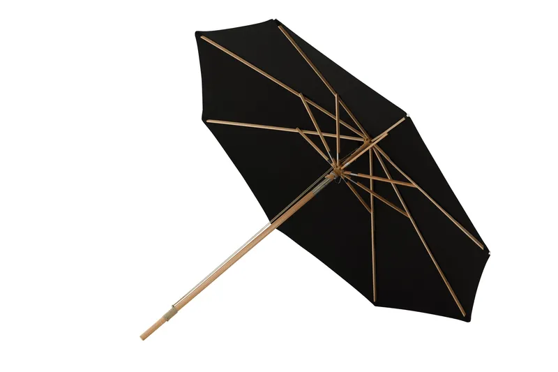 Nypo Parasol 330 cm - Sort - Havemøbler - Solafskærmning - Parasoller