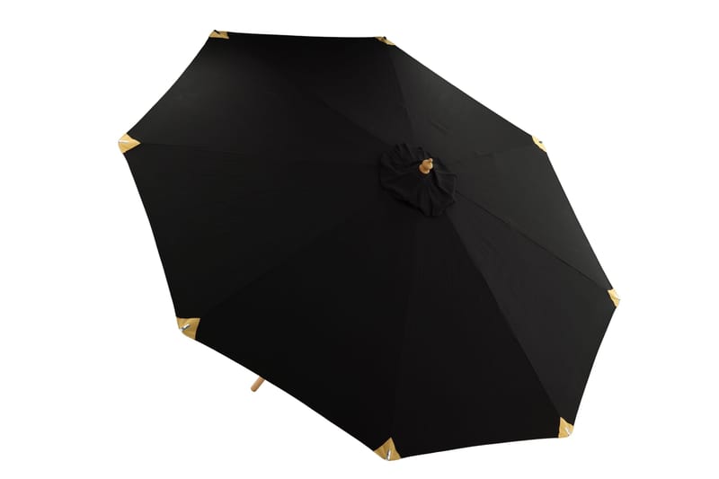 Nypo Parasol 330 cm - Sort - Havemøbler - Solafskærmning - Parasoller