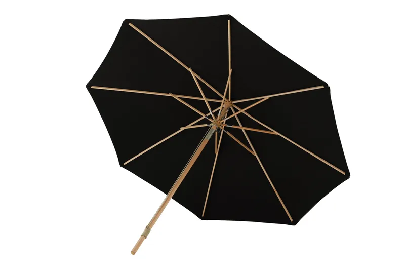 Nypo Parasol 330 cm - Sort - Havemøbler - Solafskærmning - Parasoller