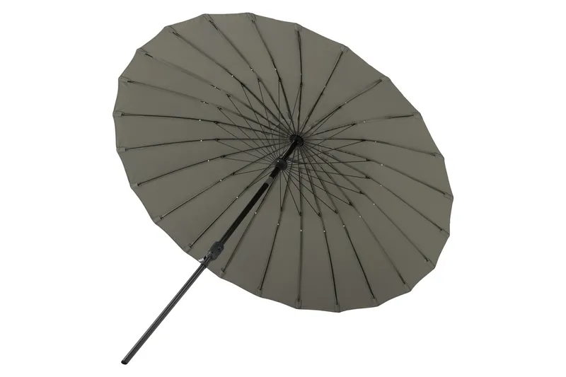 Palmetto Parasol 270 cm - Grå - Havemøbler - Solafskærmning - Parasoller