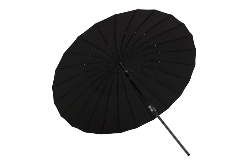 Palmetto Parasol 270 cm - Sort - Havemøbler - Solafskærmning - Parasoller