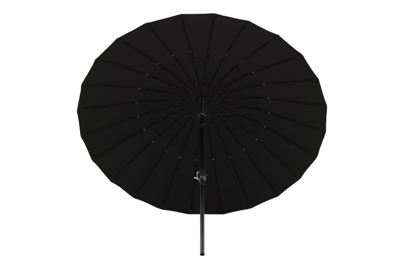 Palmetto Parasol 270 cm - Sort - Havemøbler - Solafskærmning - Parasoller