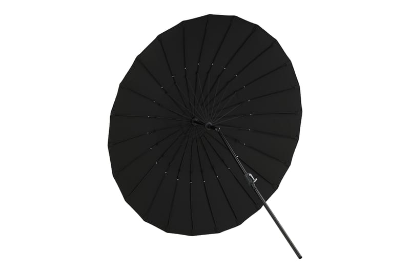 Palmetto Parasol 270 cm - Sort - Havemøbler - Solafskærmning - Parasoller