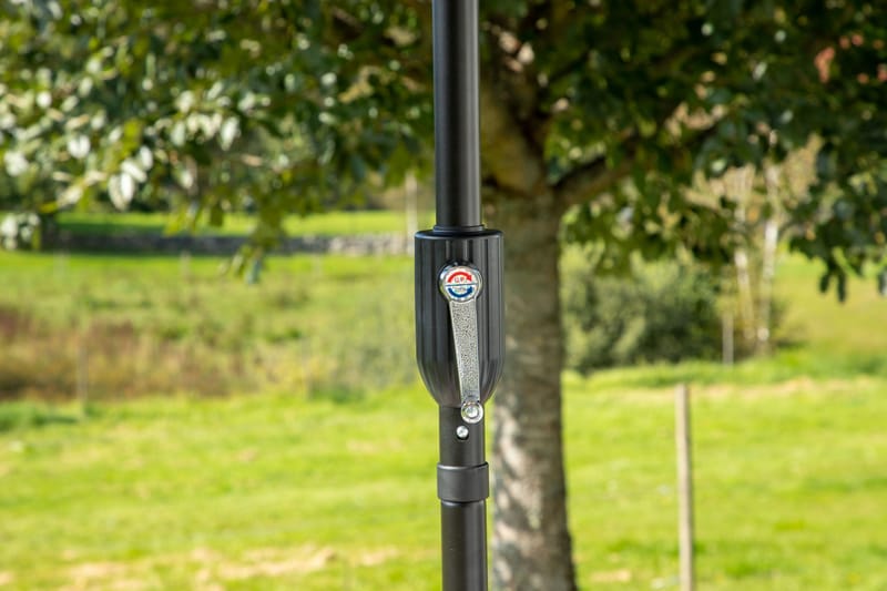 Palmetto Parasol 270 cm - Sort - Havemøbler - Solafskærmning - Parasoller