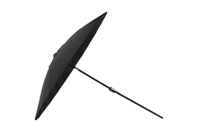 Palmetto Parasol 270 cm - Sort - Havemøbler - Solafskærmning - Parasoller