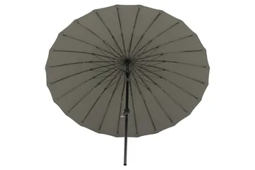 Palmetto Parasol 270 cm - Grå - Havemøbler - Solafskærmning - Parasoller - Baliparasol