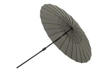 Palmetto Parasol 270 cm - Grå - Havemøbler - Solafskærmning - Parasoller - Baliparasol