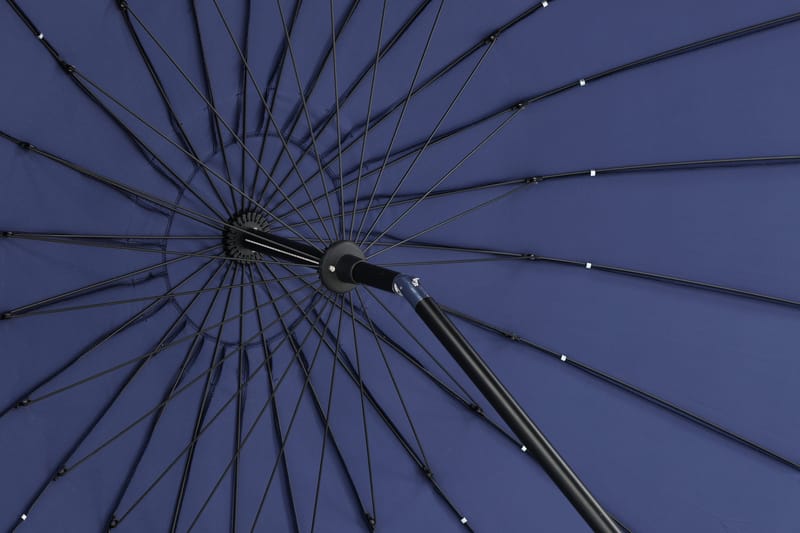 Palmetto Parasol 270 cm - Blå - Havemøbler - Solafskærmning - Parasoller