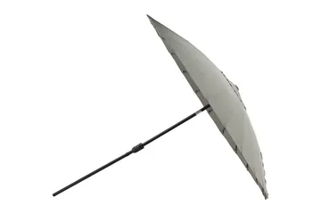 Palmetto Parasol 270 cm - Grå - Havemøbler - Solafskærmning - Parasoller - Baliparasol
