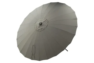 Palmetto Parasol 270 cm - Grå - Havemøbler - Solafskærmning - Parasoller - Baliparasol