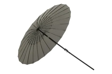 Palmetto Parasol 270 cm - Grå - Havemøbler - Solafskærmning - Parasoller - Baliparasol